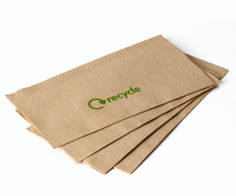 Compostable Kraft Napkins Single Use Alternatives