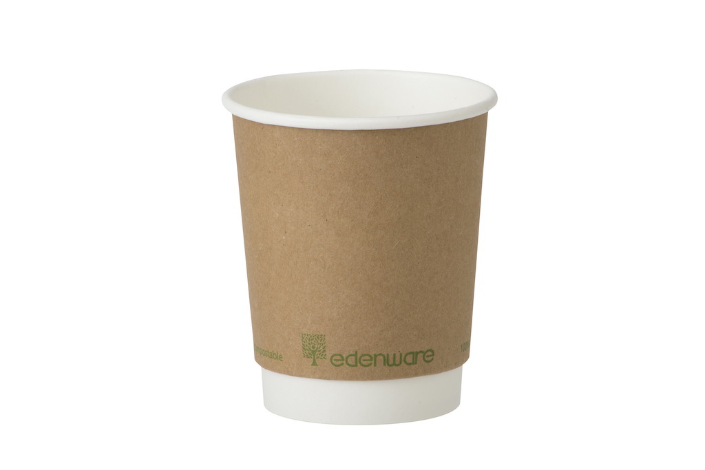 Biodegradable takeaway coffee cups
