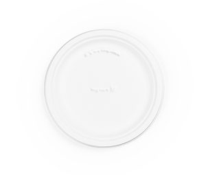 round biodegradable plate