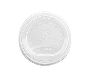 Plastic cup lid alternatives from Vegware